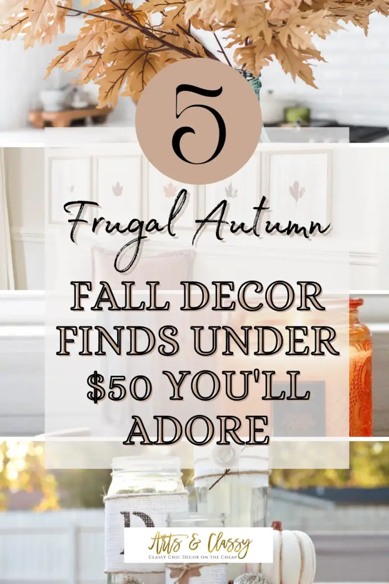 Budget-Friendly Fall Decor: Under $50 Finds	