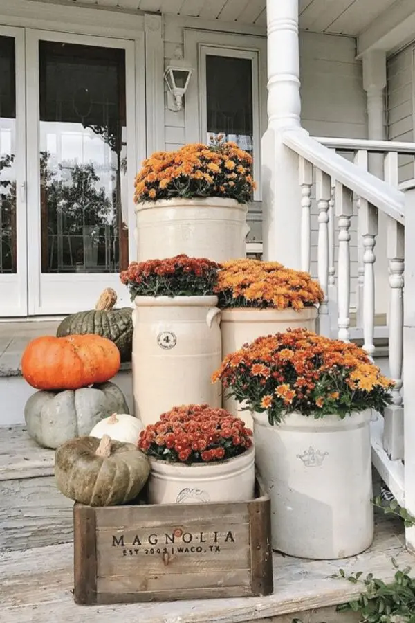 Vibrant Fall Outdoor Decorations.Infuse vibrancy into your outdoor space with fall decor.
