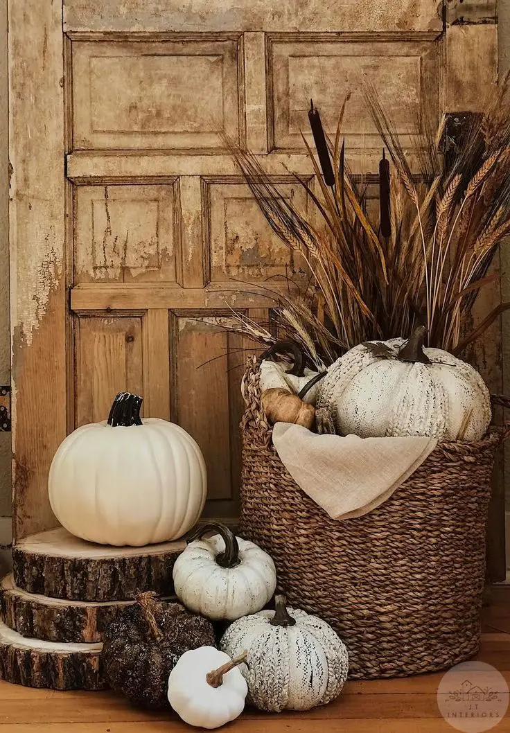 Fall Front Porch Ideas. Elevate your front porch with fall decorating ideas.
