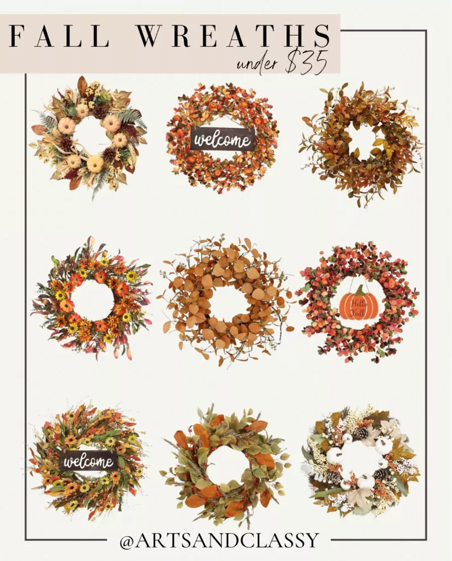 Welcome the new season with these Fall Wreaths with all the rustic and cozy vibes! 