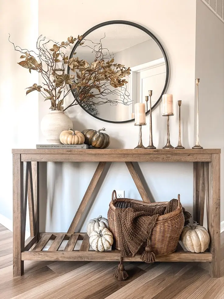 Entryway Elegance: 35 Fall Decor Ideas to Greet the Season