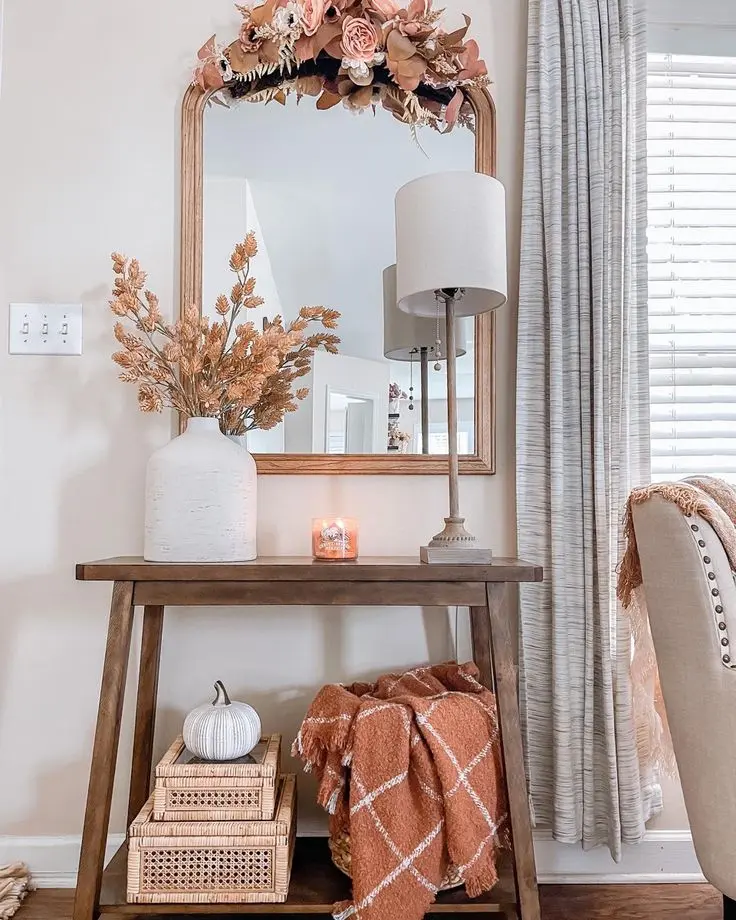 Infuse elegance into your entryway decor with these fall decorating ideas. Set the perfect mood for the season.
