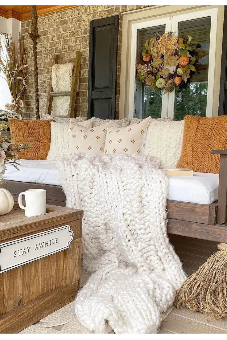 Fall Outdoor Decorating: Creating Cozy Spaces. Create cozy outdoor spaces with these fall decor ideas.
