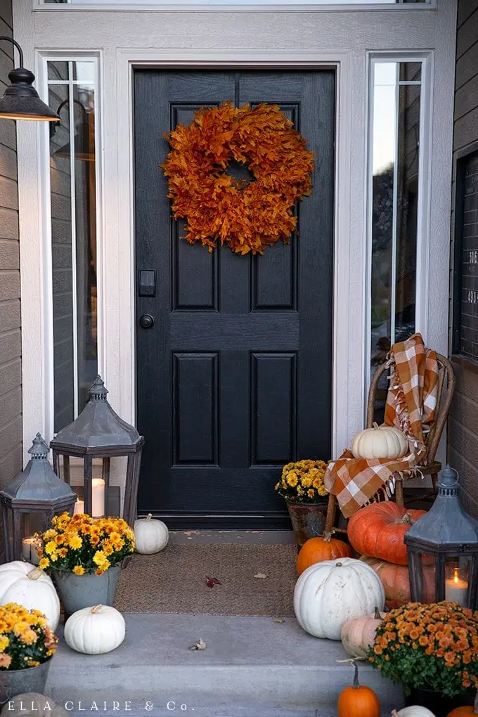 Fall Decor Ideas for the Home. Add autumn charm to your home's exterior with these ideas.
