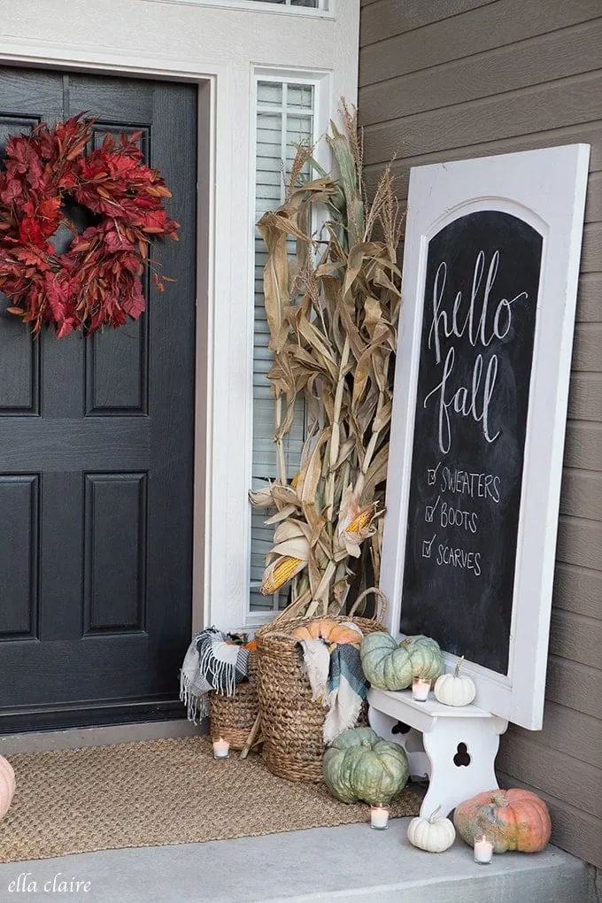 Outdoor Fall Decorations That Impress. Impress your guests with outdoor fall decor ideas.
