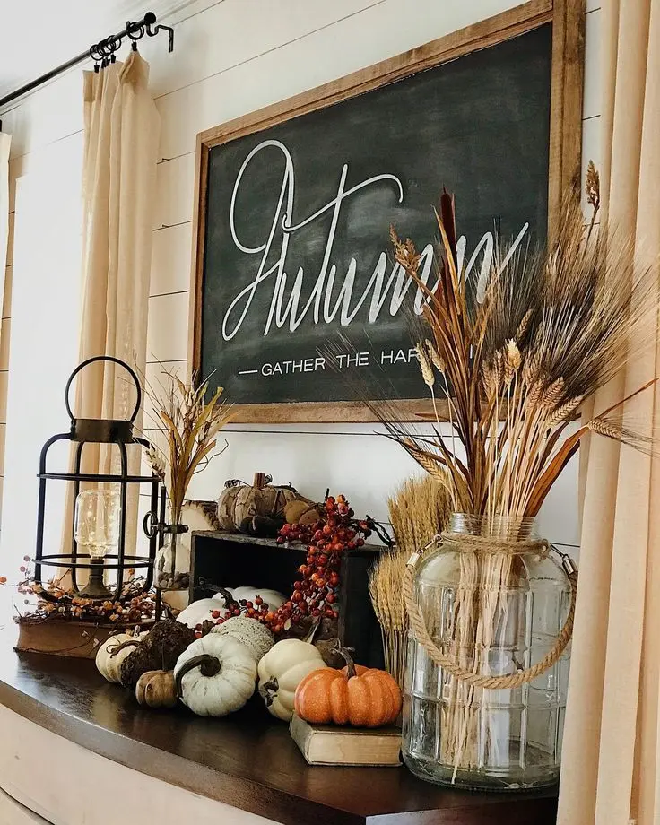 Infuse your entryway with the colors and charm of fall. These decor ideas will make your home feel inviting.
