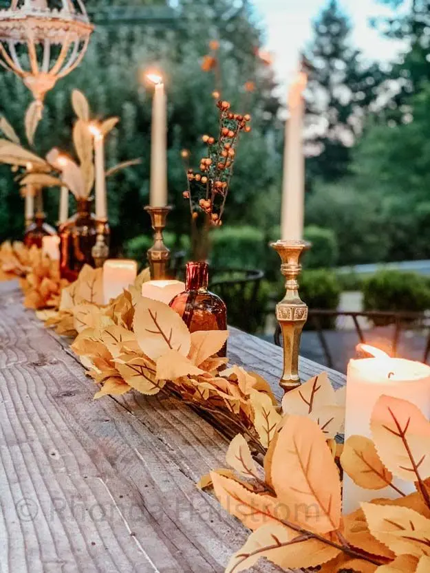 Outdoor Decor: Harvest Time Elegance. Add a touch of harvest time elegance to your outdoor decor.
