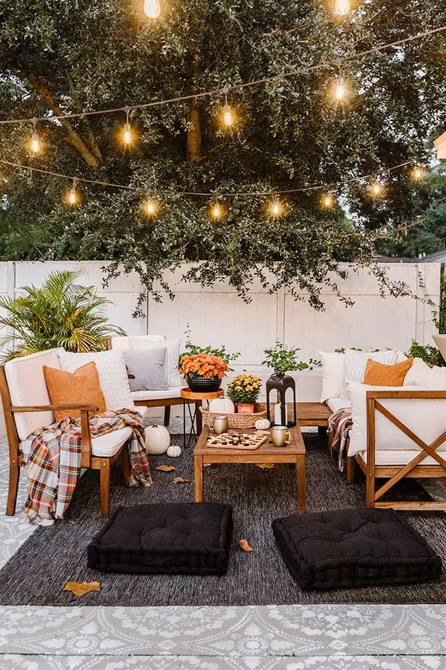 Welcome Fall with Outdoor Decor. Welcome the season with open arms using outdoor decor.
