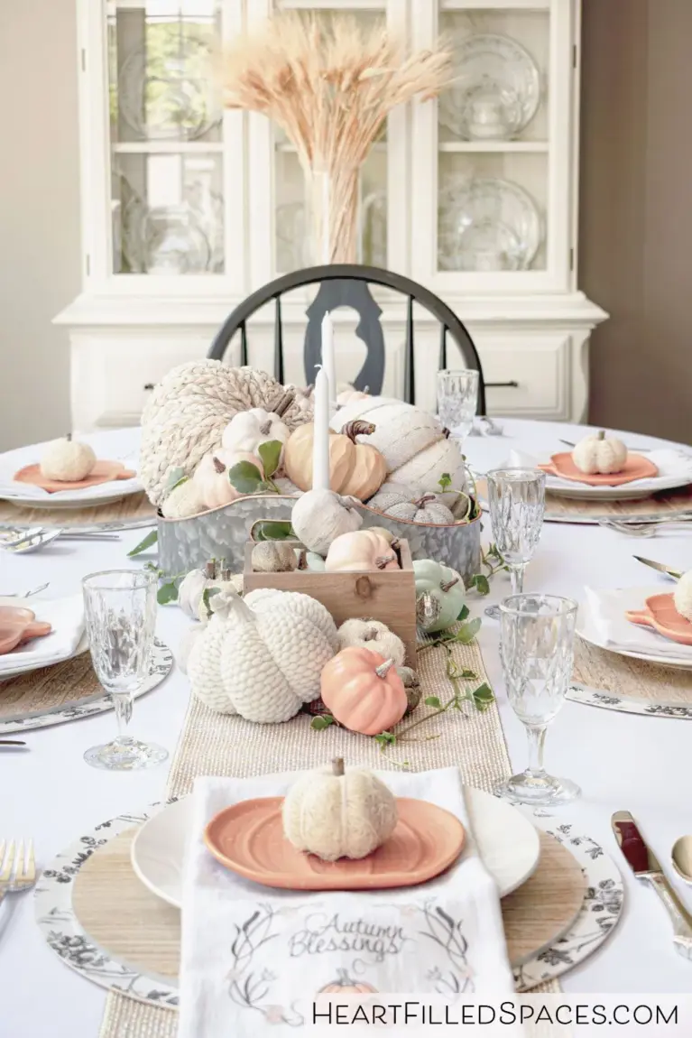 Chic and Affordable Thanksgiving Table Decor