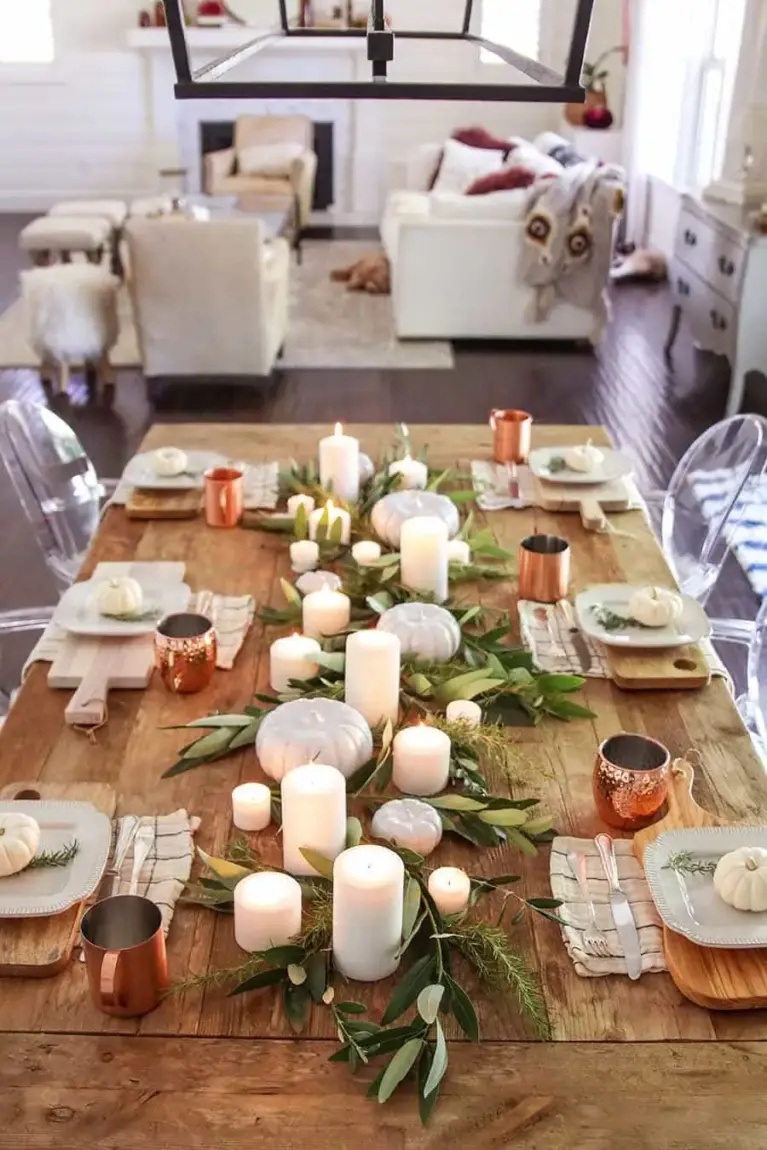 Rustic Thanksgiving Table Ideas	