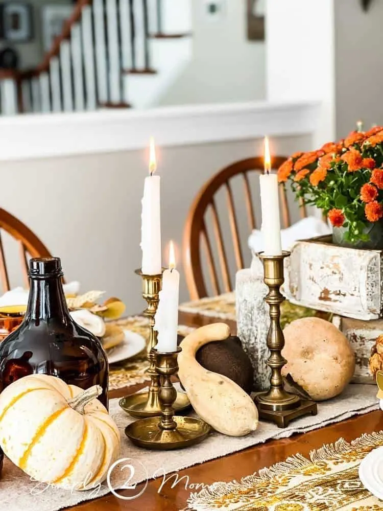 Thanksgiving Tablescapes with Rustic Charm	