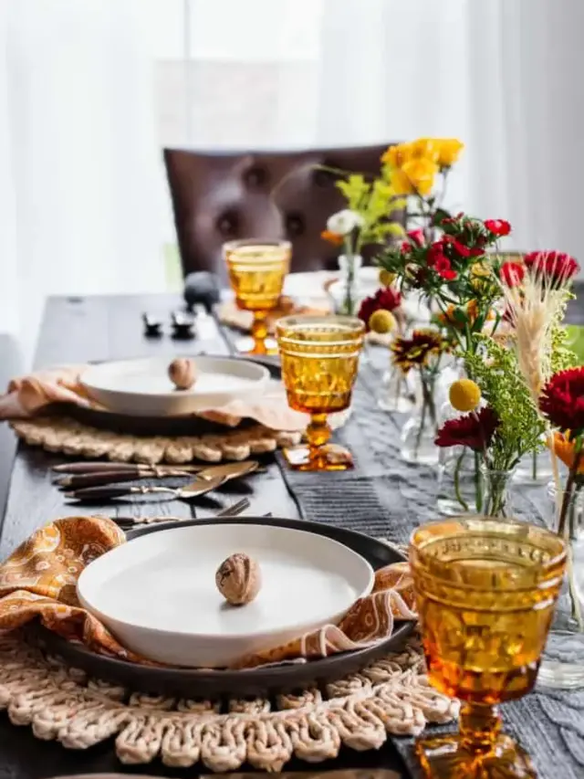 6 Ideas for Thanksgiving Tablescape Magic