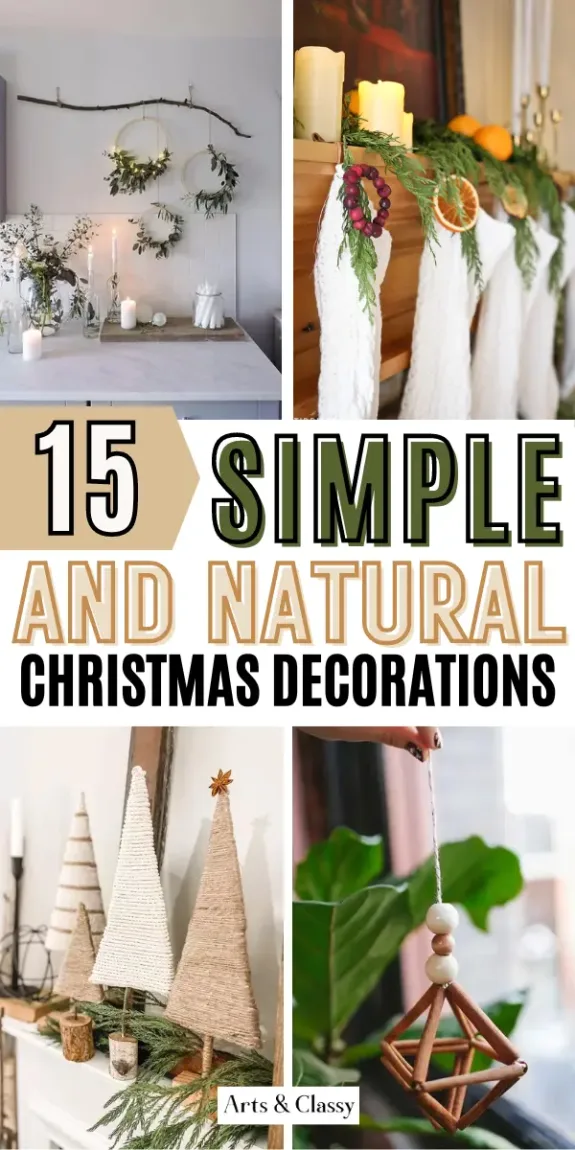 Rustic Elegance: Nature-Inspired Christmas Decorating. Discover the charm of natural elements in your holiday decor. Get ideas for a rustic and elegant Christmas ambiance at home.

