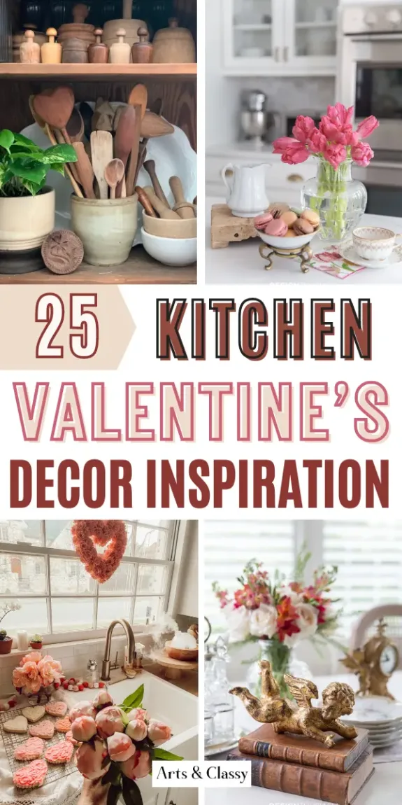 Explore 25 heartwarming Valentine's Day kitchen decor ideas that will fill every nook and cranny with love. From subtle touches to statement pieces, get ready to be inspired.

