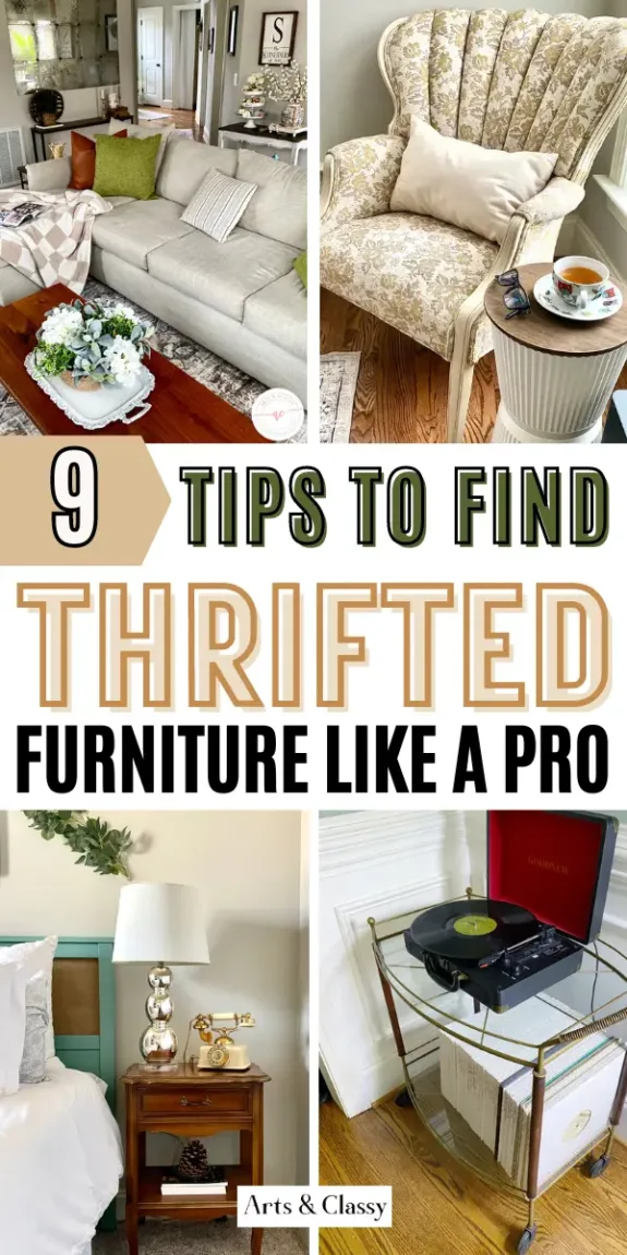 If you are here, you probably love thrifted furniture as much as I do! Are you ready to embark on a thrifting adventure to transform your space into something truly special? Join me as we dive into the world of thrifted furniture and uncover eight essential tips to help you become a pro at finding hidden gems.