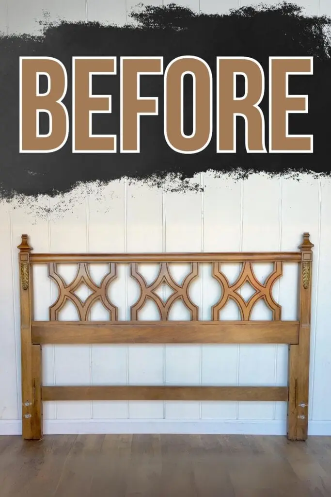 Turn a Headboard into a Bench