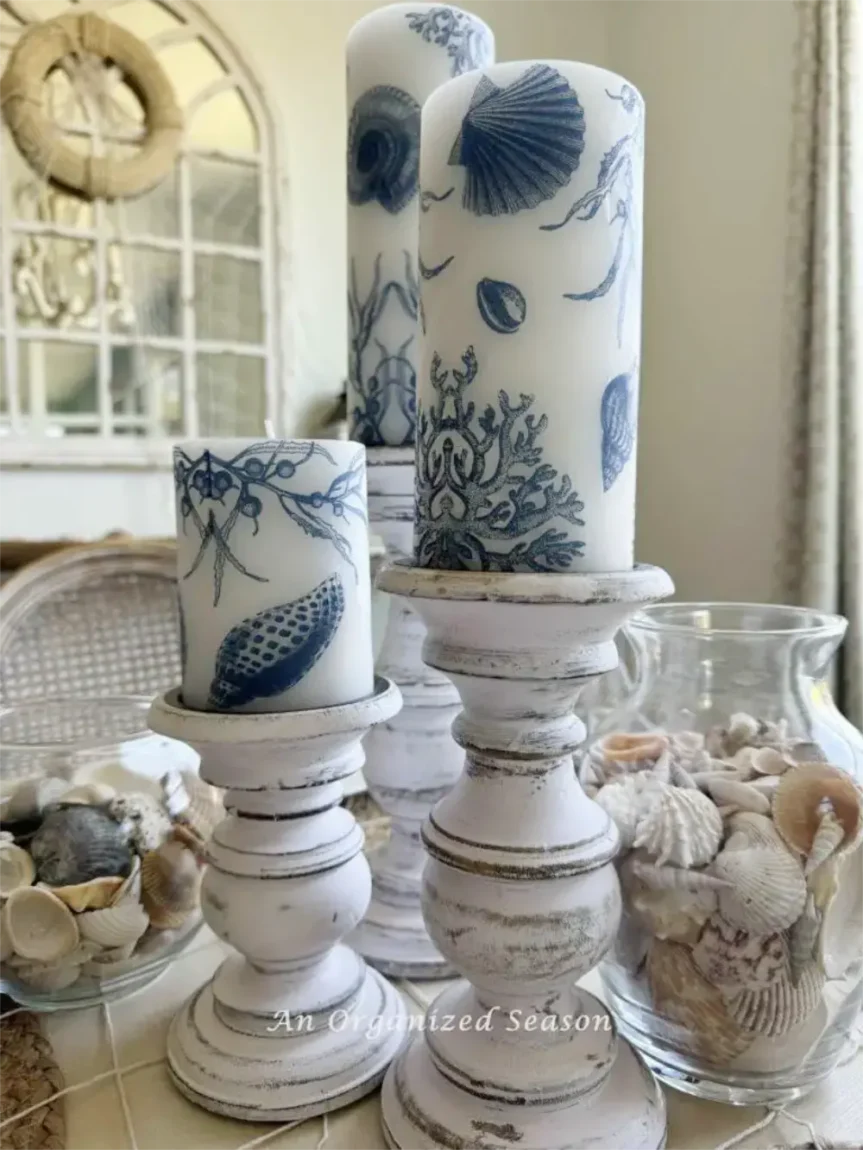 Simple Coastal Table Decor