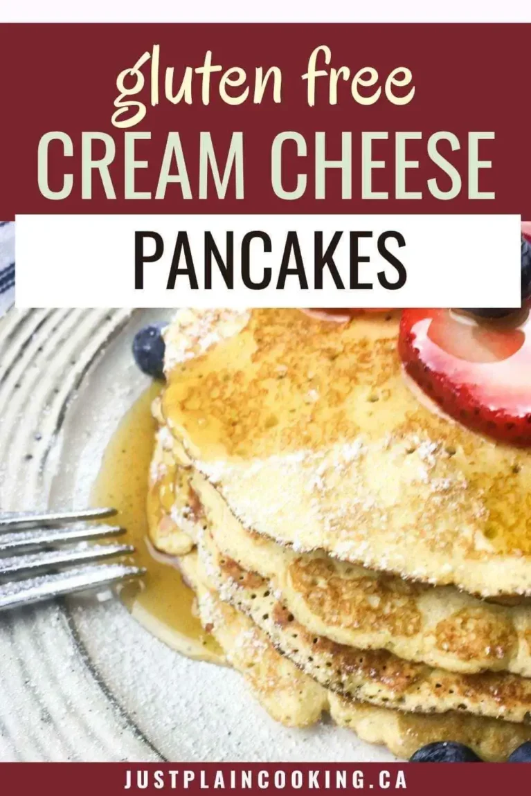 Cream Cheese Pancakes with Fresh Berries