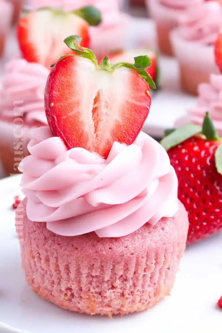 Strawberry Cupcakes