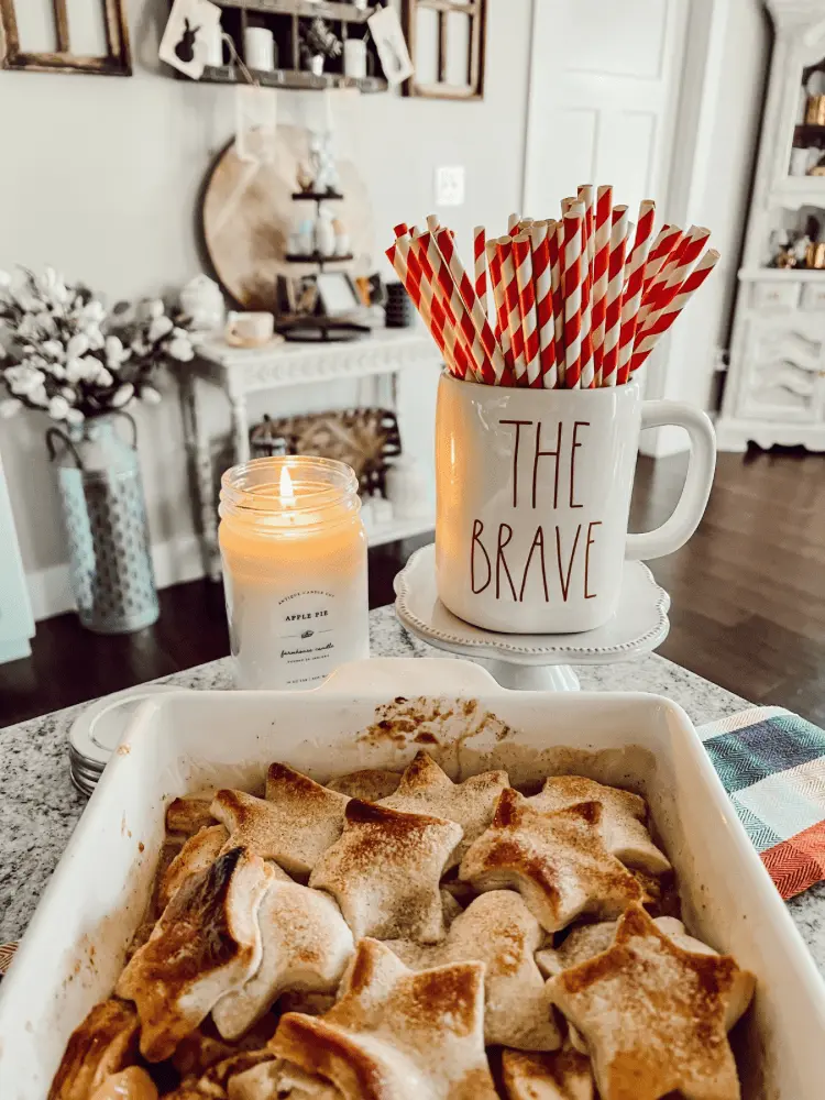 Patriotic Southern Apple Cobbler Recipe