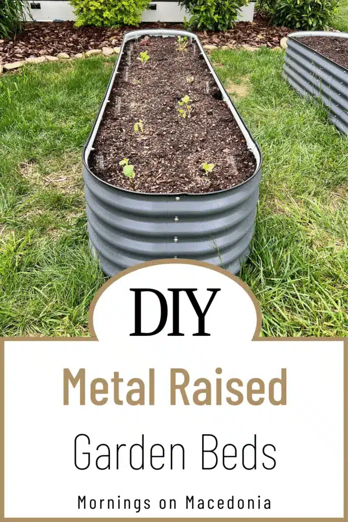 DIY Metal Raised Garden Beds