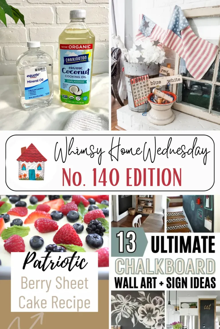 Whimsy Home Wednesday Linky Party No. 140 - Host Features