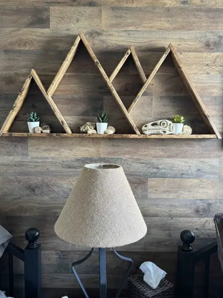 How to Make a Wood DIY Mountain Shelf