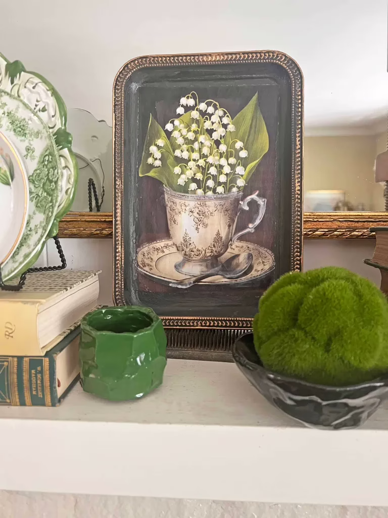 Vintage Decor DIY - Creating the Toleware Look the Easy Way
