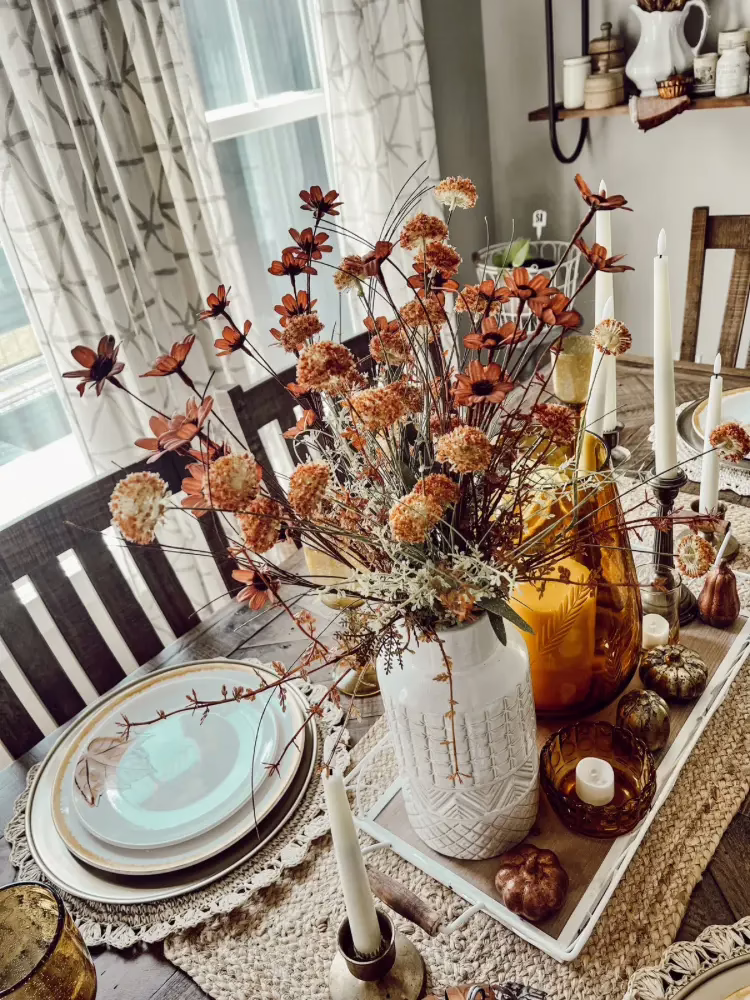 Fall Decor Ideas - Fall Tablescape