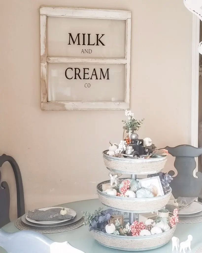 The Best Way To Decorate A Fall Tiered Tray