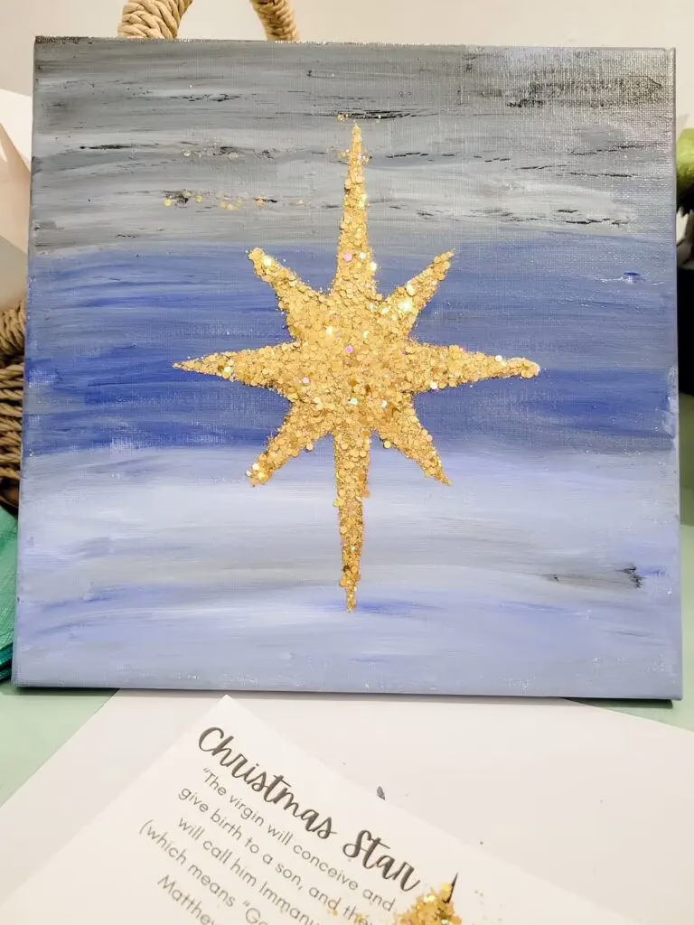 Make An Easy Christmas Star With A Printable Template